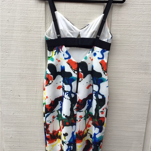 Milly splash paint dress size 6 - Picture 2 of 8